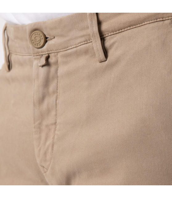 JACOB COHËN - Pantalon chino BOBBY beige latte