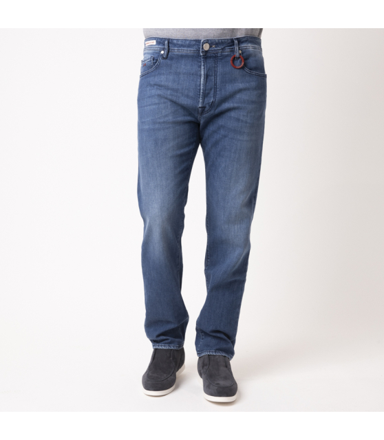 TRAMAROSSA - Jean DANTE bleu moyen délavé