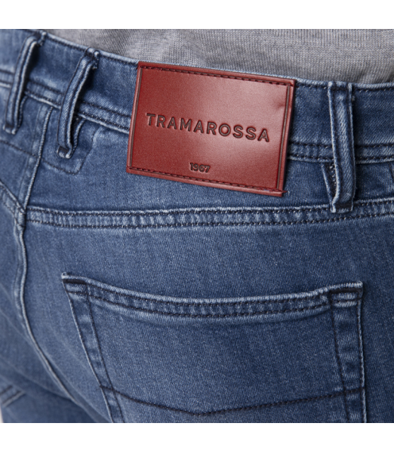 TRAMAROSSA - Jean DANTE bleu moyen délavé