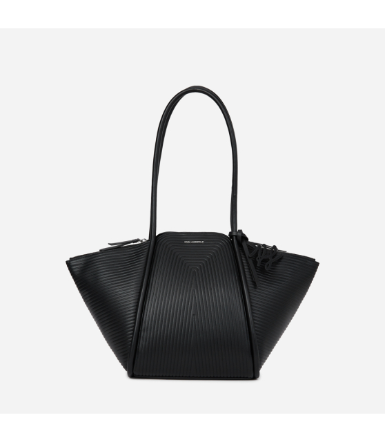 KARL LAGERFELD - TOTE BAG NOIR K/WELLEN