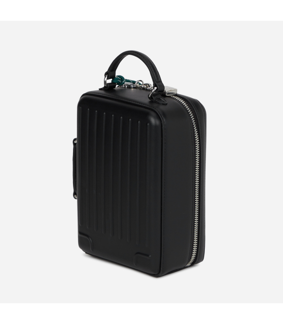 KARL LAGERFELD - Sac bandoulière noir valise Ikon