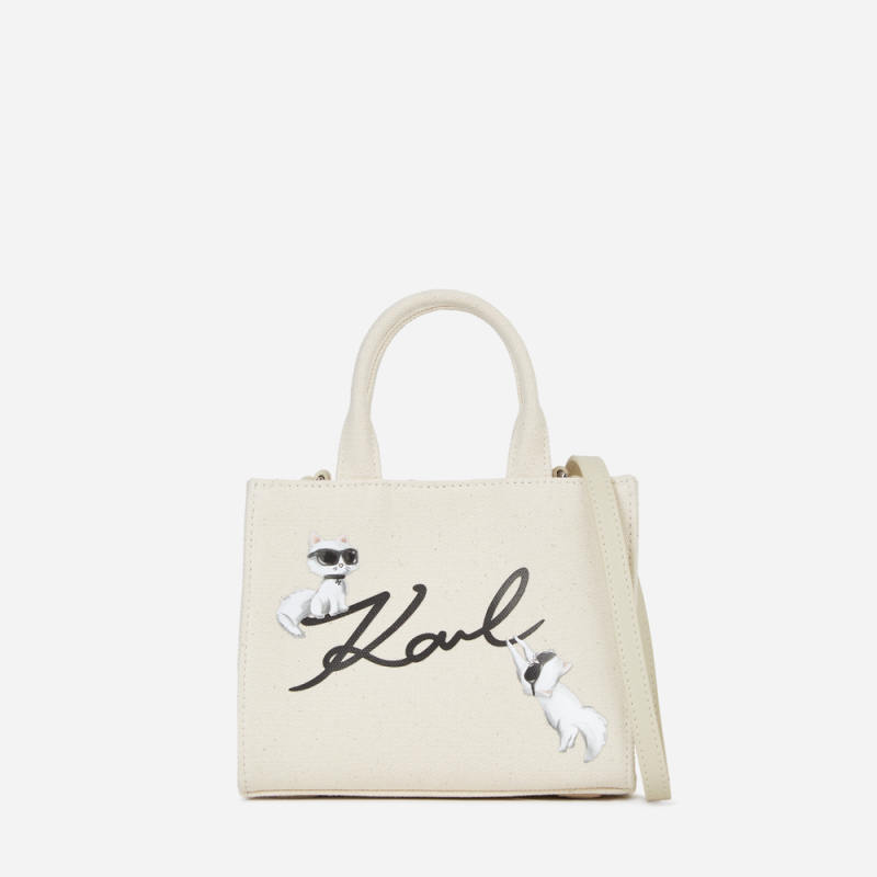 KARL LAGERFELD - Sac à main Ikon Signature Choupette