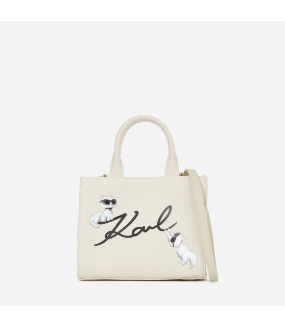 KARL LAGERFELD - Sac à main Ikon Signature Choupette