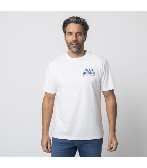 MC2 SAINT BARTH - T-shirt blanc Tutte Bufale