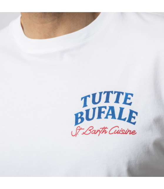 MC2 SAINT BARTH - T-shirt blanc Tutte Bufale