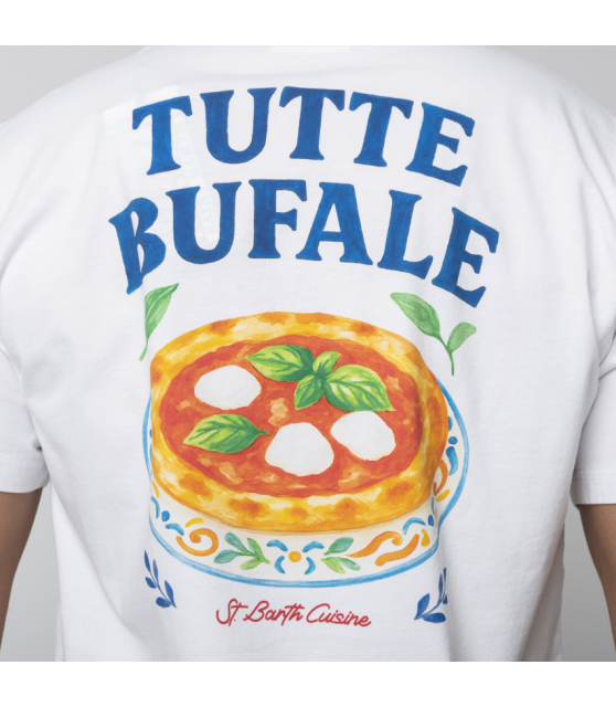 MC2 SAINT BARTH - T-shirt blanc Tutte Bufale
