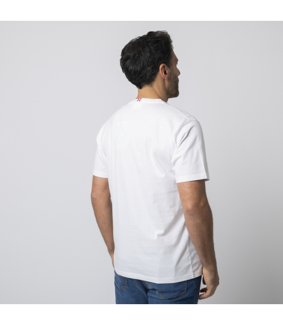 MC2 SAINT BARTH - T-shirt blanc Gin-Gin