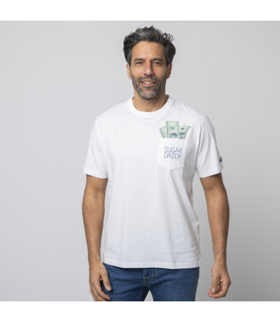 MC2 SAINT BARTH - T-shirt blanc Sugar Daddy