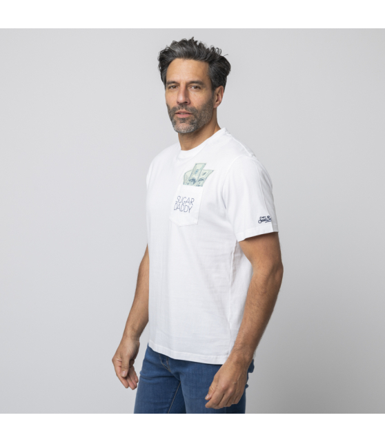 MC2 SAINT BARTH - T-shirt blanc Sugar Daddy