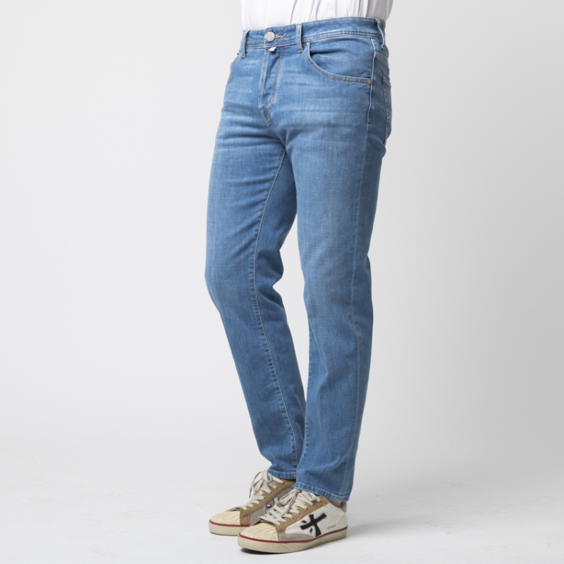 JACOB COHËN - Jean SCOTT bleu moyen jacron zébré 2