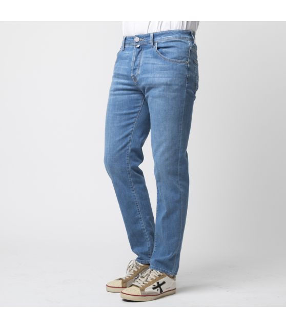 JACOB COHËN - Jean SCOTT bleu moyen jacron zébré