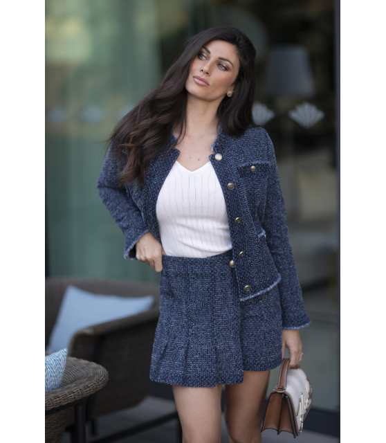 MARC CAIN - Top blanc cassé stretch