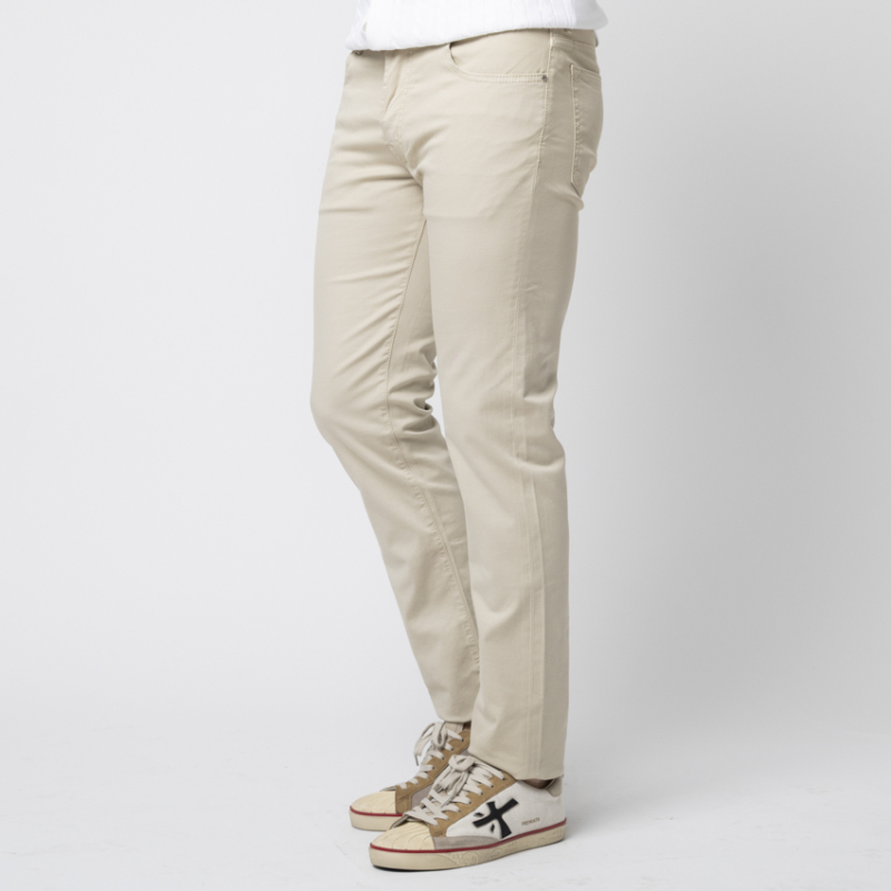 JACOB COHËN - Jean BARD beige en toile de coton 2