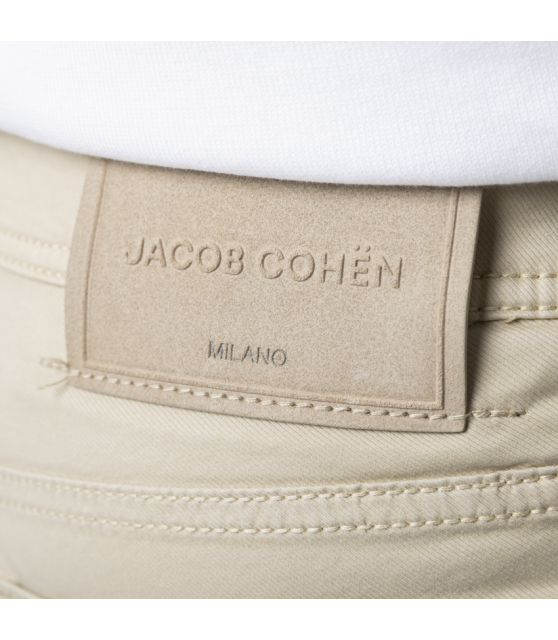 JACOB COHËN - Jean BARD beige en toile de coton