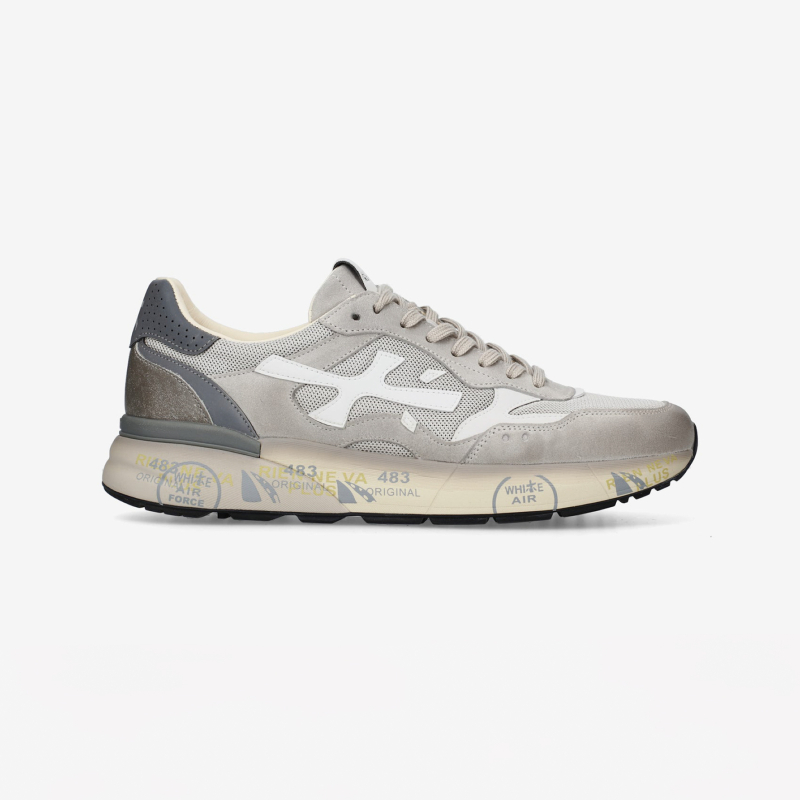 PREMIATA - Sneakers MICK gris clair