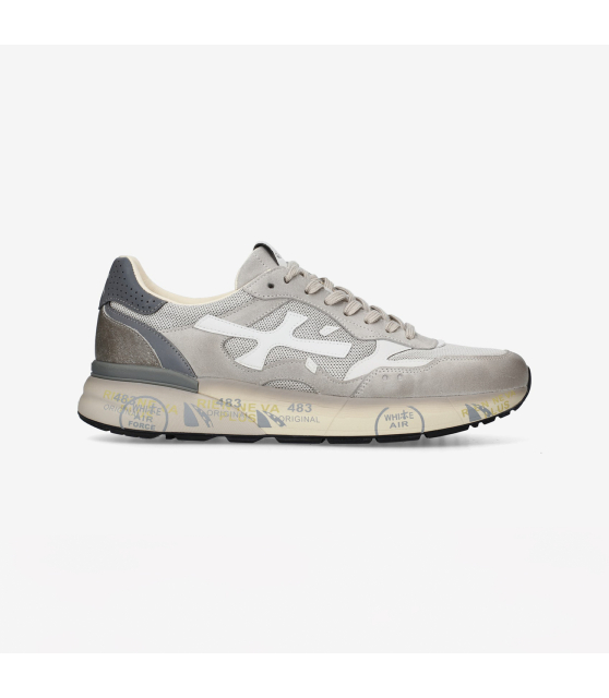 PREMIATA - Sneakers MICK gris clair