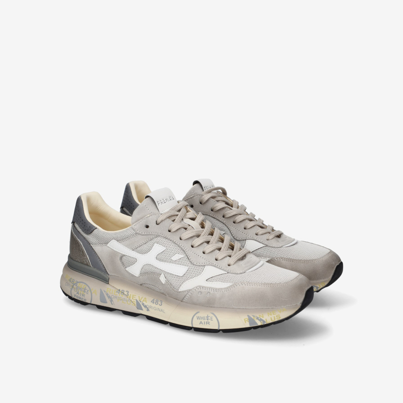 PREMIATA - Sneakers MICK gris clair 2