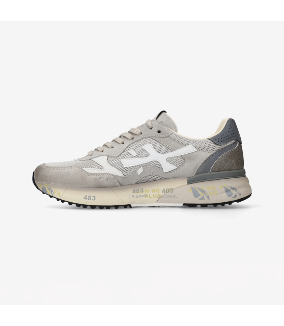 PREMIATA - Sneakers MICK gris clair