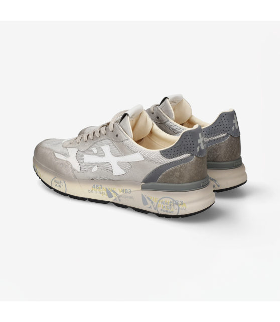 PREMIATA - Sneakers MICK gris clair