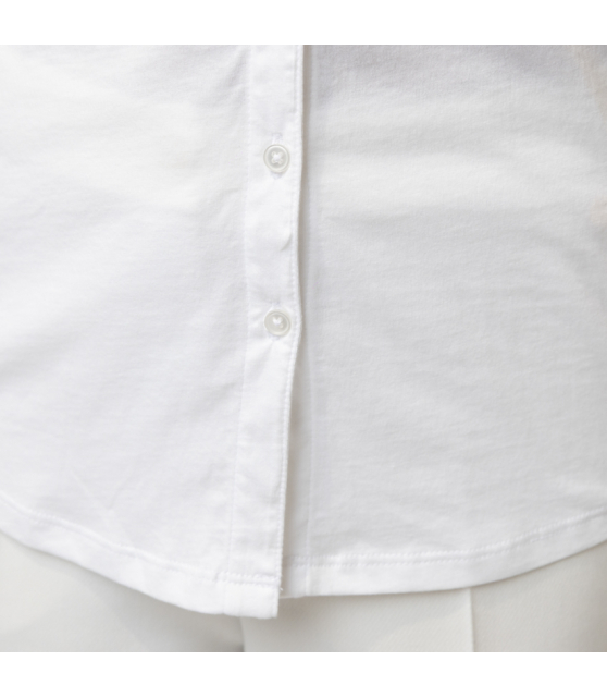 DUNCAN - Chemise blanche manches mi-longues