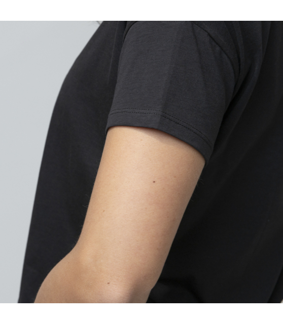 DUNCAN - T-shirt noir manches courtes