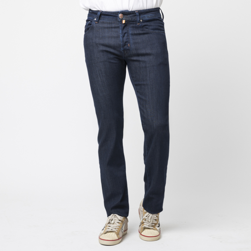 JACOB COHËN - Jean BARD bleu marine jacron ocre