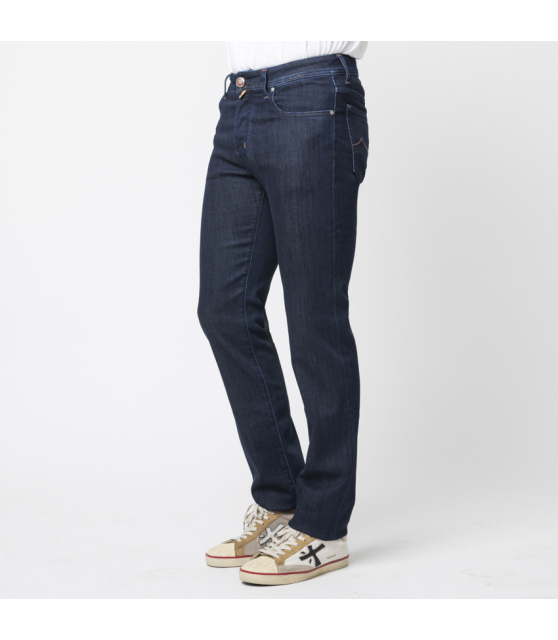 JACOB COHËN - Jean BARD bleu marine jacron ocre