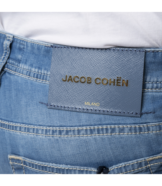 JACOB COHËN - Jean BARD bleu moyen délavé jacron bleu
