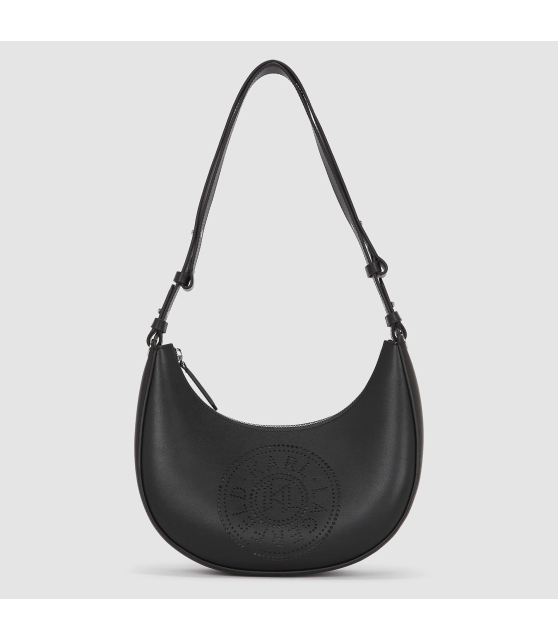 KARL LAGERFELD - SAC LUNE NOIR K/CIRCLE PERFORÉ