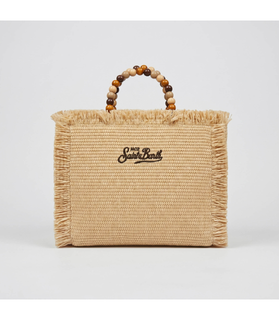 MC2 SAINT BARTH - Sac Colette en paille et perles