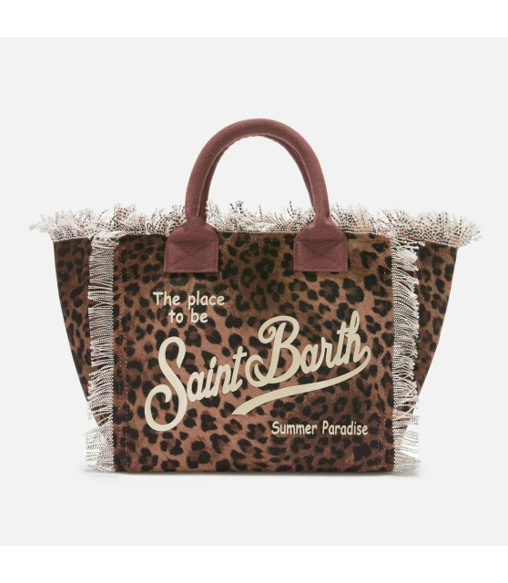 MC2 SAINT BARTH - Sac Colette motif léopard