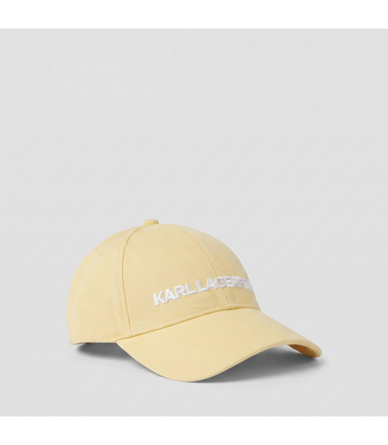 KARL LAGERFELD - Casquette jaune K/ESSENTIAL