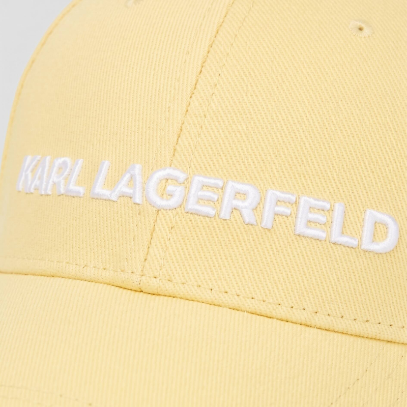 KARL LAGERFELD - Casquette jaune K/ESSENTIAL 2