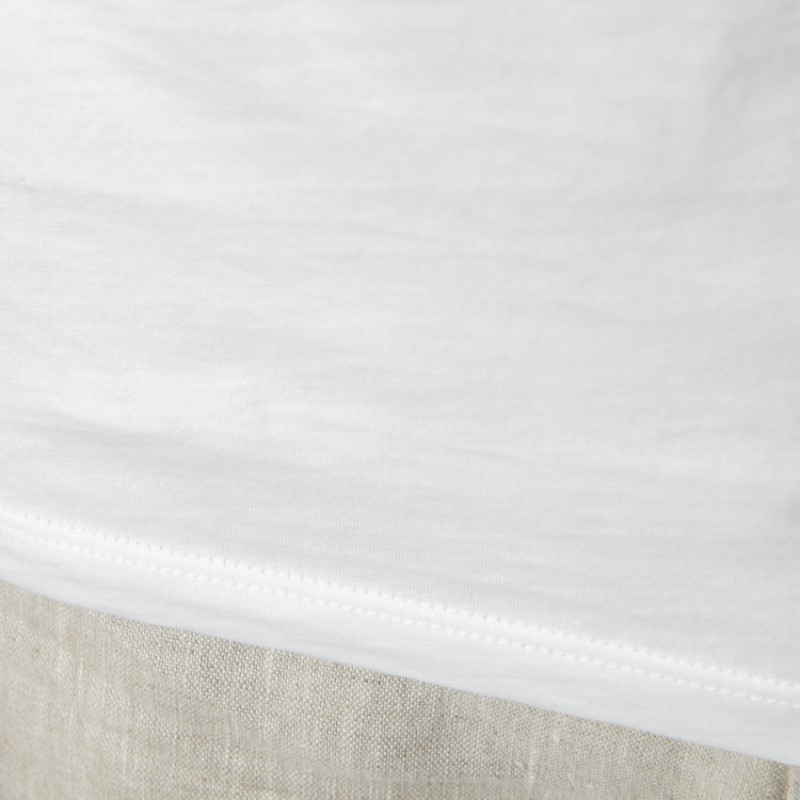 ANONYM x DUNCAN - T-shirt blanc à manches courtes