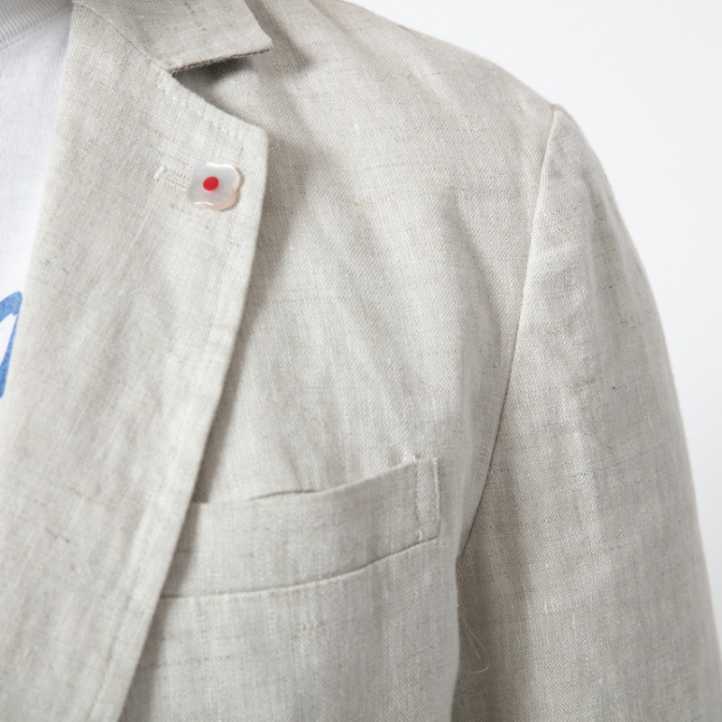 SSEINSE - Veste blazer beige en lin