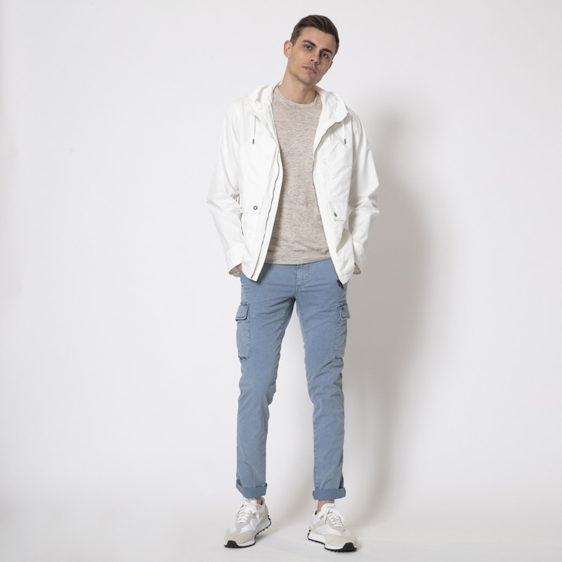 MASON'S - Pantalon cargo bleu