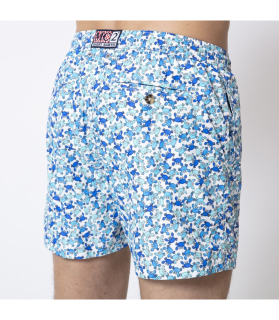 MC2 SAINT BARTH - Maillot de bain blanc Crabes bleus