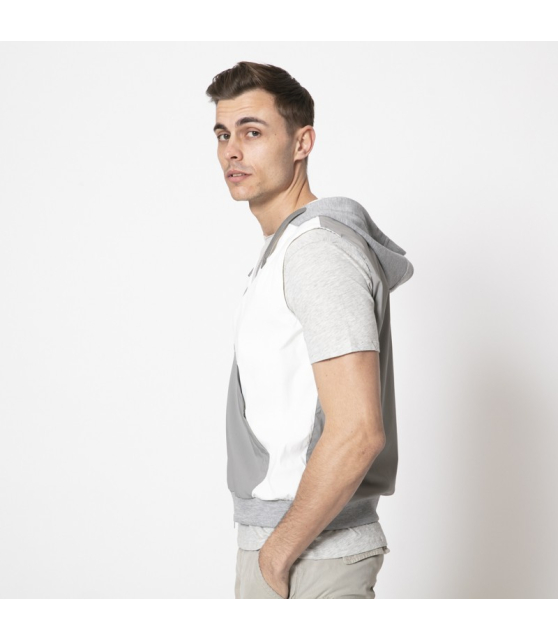HERNO - Blouson à capuche sans manches