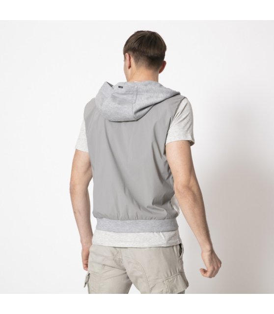 HERNO - Blouson à capuche sans manches