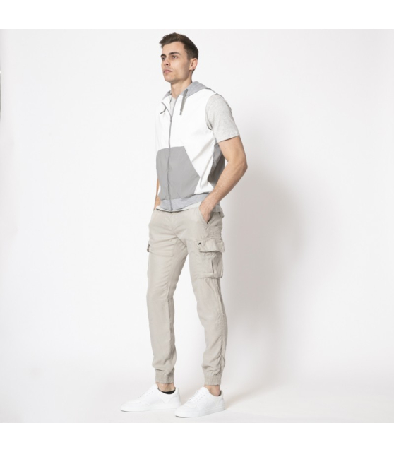 HERNO - Blouson à capuche sans manches