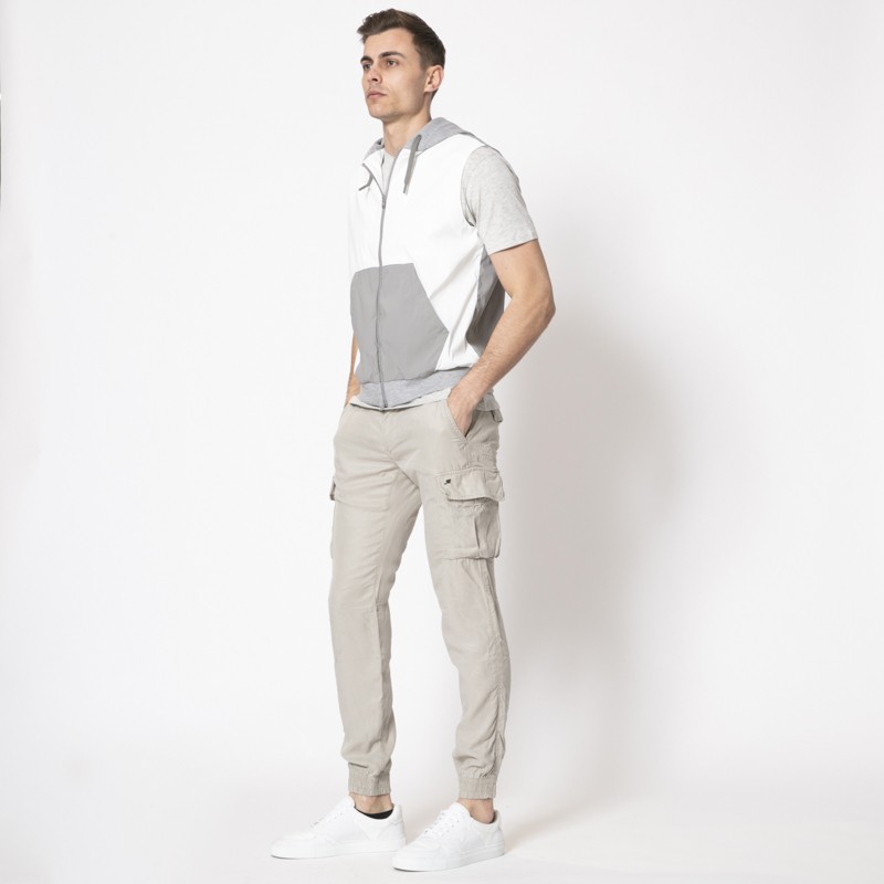 HERNO - Blouson à capuche sans manches