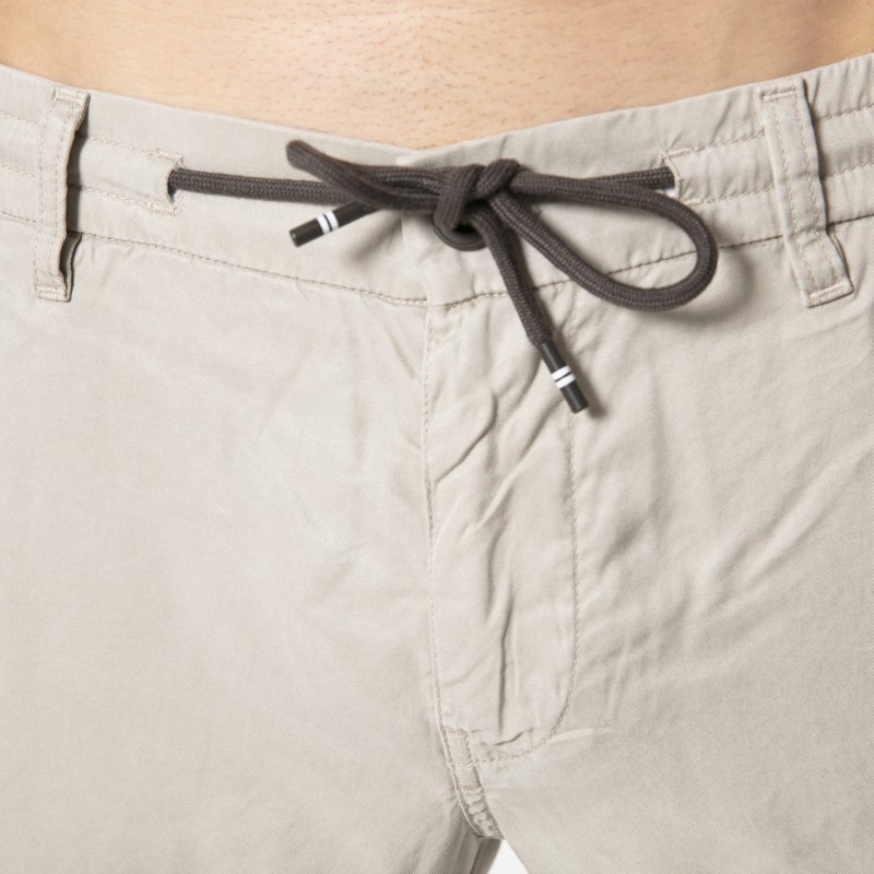 MASON'S - Pantalon cargo jogger grège