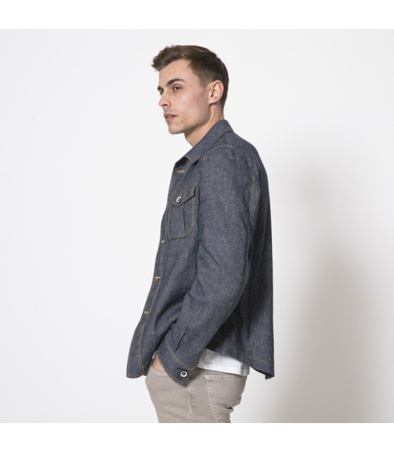 ORAZIO - Veste en lin et coton