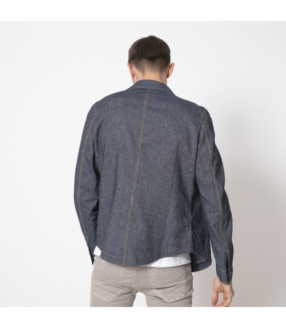 ORAZIO - Veste en lin et coton