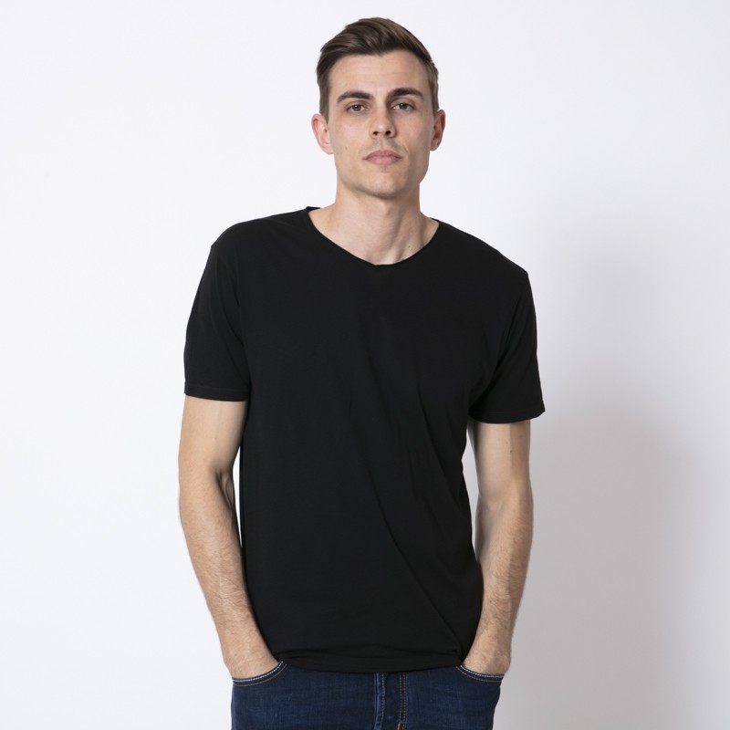 ANONYM x DUNCAN - T-shirt noir à manches courtes