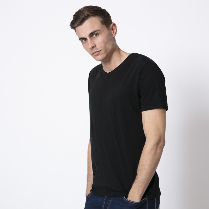 ANONYM x DUNCAN - T-shirt noir à manches courtes 2