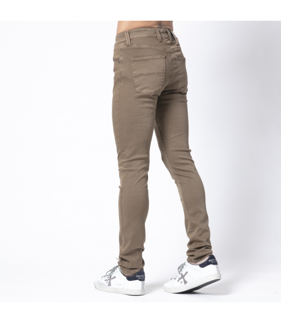 TRAMAROSSA - Jeans slim marron