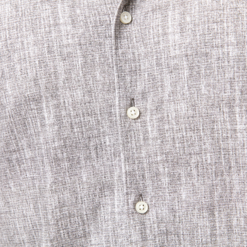 DESOTO - Chemise taupe chiné