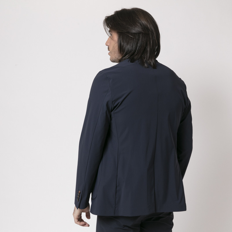 RRD - Blazer bleu marine en tissu technique