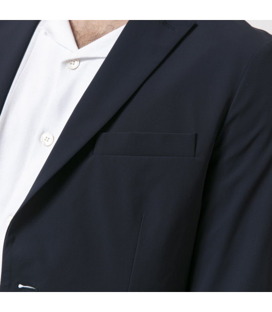 RRD - Blazer bleu marine en tissu technique